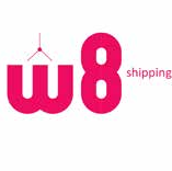 w 8 shipping Logo